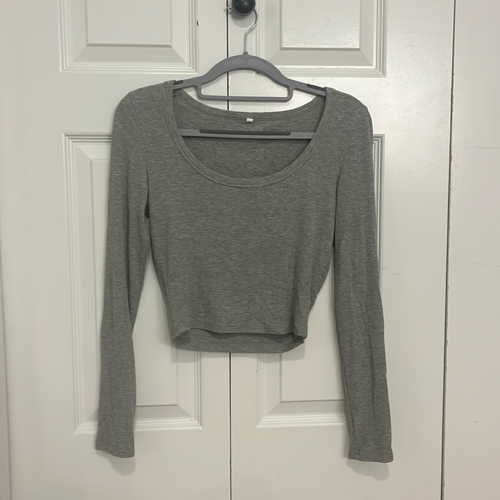 Gray long sleeve